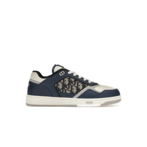 Dior B27 Low-Top Sneakers – Navy & Cream