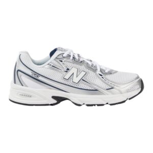 New Balance 740 White Silver Navy