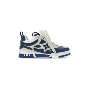 Louis Vuitton Trainer Sneaker – White/Navy Blue