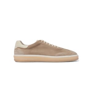Loro Piana Tennis Walk Sneaker Suede Calf Split Windy Dunes